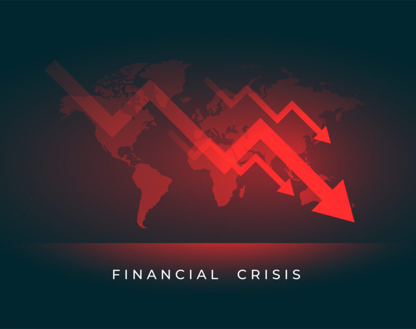 economy stock market downfall of finacial crisis